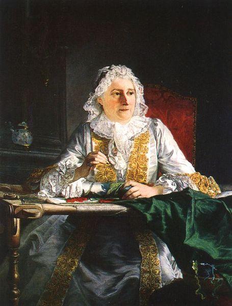 Aved, Jacques-Andre-Joseph Portrait of Mme Crozat